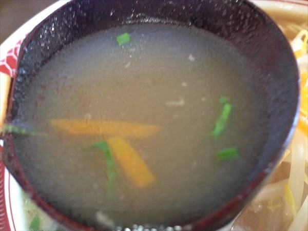 ラーメン 天馬の醤油ラーメンのスープ