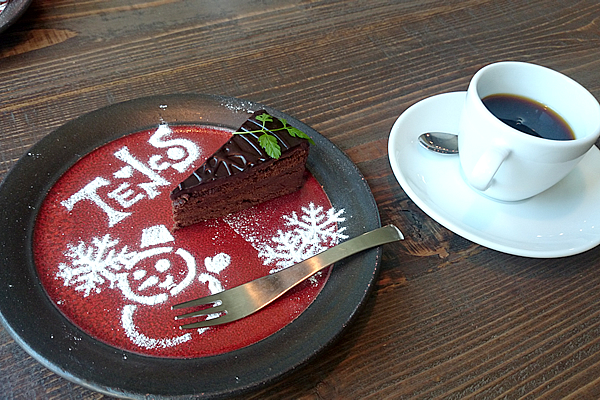 TENCOSU CAFE チョコレートケーキ