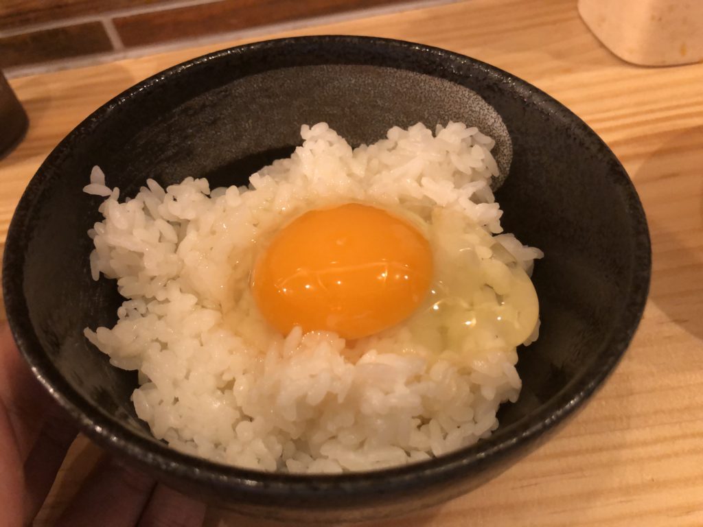 まんしゅうの卵かけご飯の画像